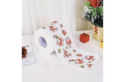 Hârtie igienică 4 bucăți – tematică de Crăciun