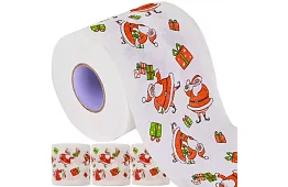 Hârtie igienică 4 bucăți – tematică de Crăciun