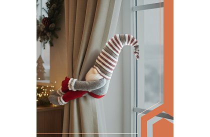 Gnom de Crăciun - spiriduș 60 cm