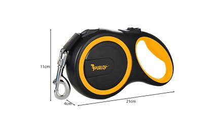 Lesă automatice Flexi pentru până la 15 kg – 5 m