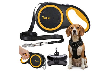 Lesă automatice Flexi pentru până la 15 kg – 5 m