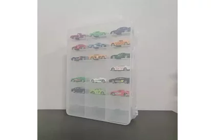 Geantă din plastic - organizator pentru mașinuțe