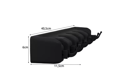 Suport de perete pentru unelte de grădină