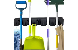 Suport de perete pentru unelte de grădină