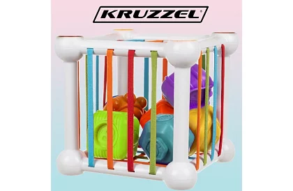 Cubul flexibil senzorial – jucărie educațională pentru copii