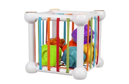 Cubul flexibil senzorial – jucărie educațională pentru copii