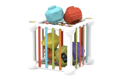 Cubul flexibil senzorial – jucărie educațională pentru copii