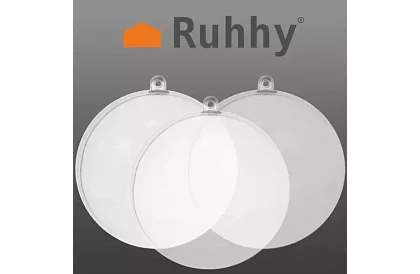 Bile transparente pliabile 12 buc – set creativ