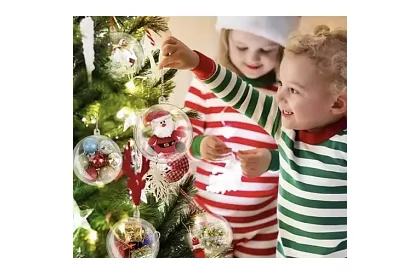 Bile transparente pliabile 12 buc – set creativ