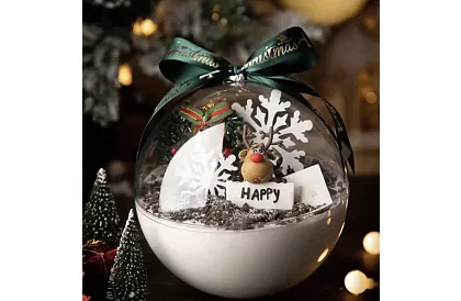 Bile transparente pliabile 12 buc – set creativ