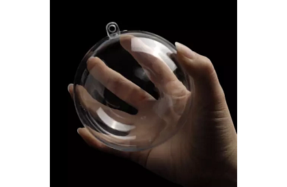 Bile transparente pliabile 12 buc – set creativ