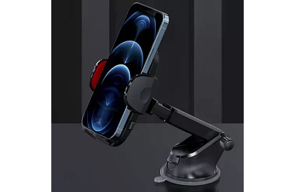 Suport pentru telefon în mașină cu ventuză -  4 - 7 inci