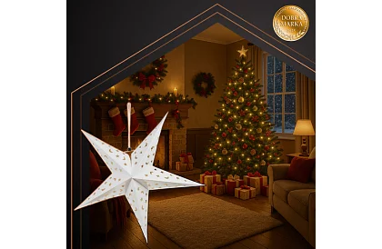 3D LED stea strălucitoare - 50 cm