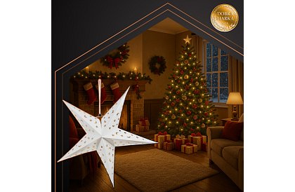 3D LED stea strălucitoare - 50 cm