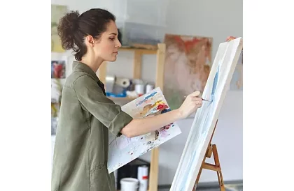 12 Culori acrilice - fiecare de 100 ml