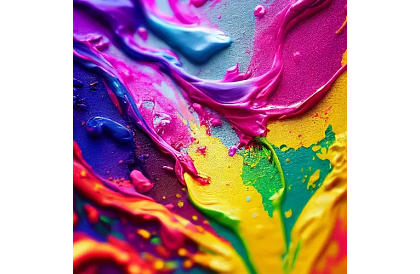 12 Culori acrilice - fiecare de 100 ml