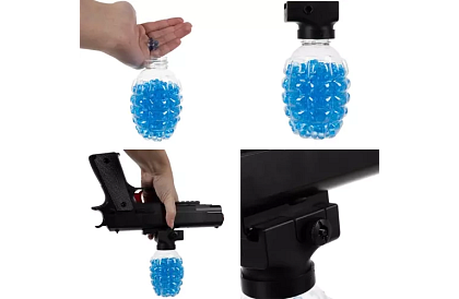 AKU pistolă electrică cu gel – reîncărcabilă