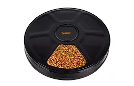 Distribuitor automat de hrană cu temporizator