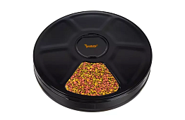 Distribuitor automat de hrană cu temporizator