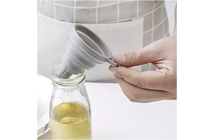 Funnel din silicon pliabil universal