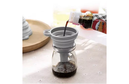 Funnel din silicon pliabil universal
