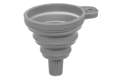 Funnel din silicon pliabil universal
