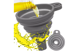 Funnel din silicon pliabil universal