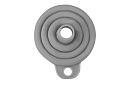 Funnel din silicon pliabil universal