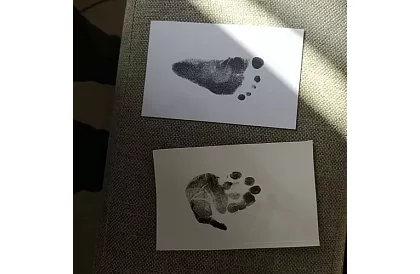 Otis de mâini și picioare de copii - Nesmaring Ink