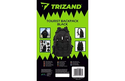 Rucsac turistic TRIZAND XL - negru