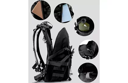 Rucsac turistic TRIZAND XL - negru