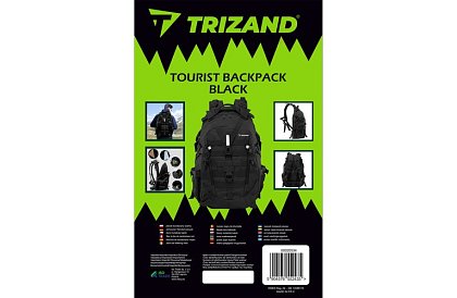 Rucsac turistic TRIZAND XL - negru