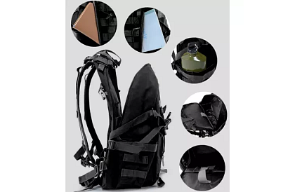 Rucsac turistic TRIZAND XL - negru