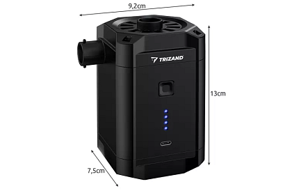 Pompa cu acumulator pentru saltele, bărci, mingi și piscine