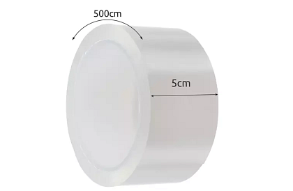 Bandă adezivă transparentă 50 mm x 5 m