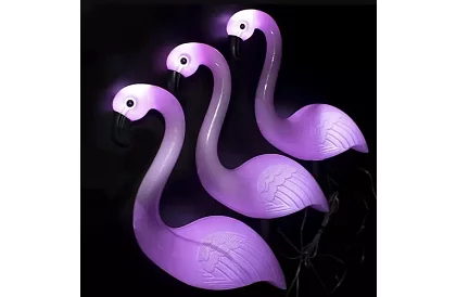 Lampa de grădină solară - Flamingo