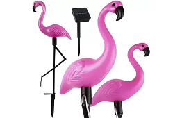 Lampa de grădină solară - Flamingo