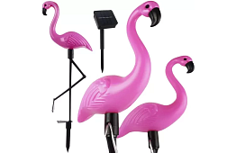 Lampa de grădină solară - Flamingo