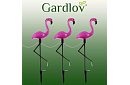 Lampa de grădină solară - Flamingo