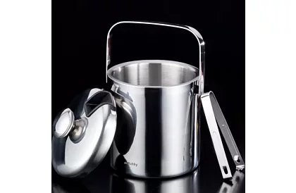 Recipient de gheață de 1,3 litri – găleată cu capac și clești