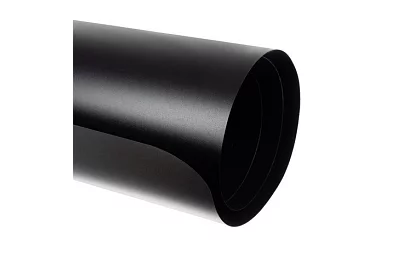 Protecția podelei sub scaun 90 × 130 cm – negru