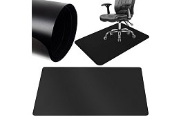 Protecția podelei sub scaun 90 × 130 cm – negru