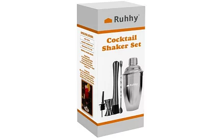 Set de barman din oțel inoxidabil – 6 buc.