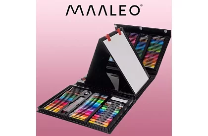 Set de artă pentru pictură - 208 piese în cutie