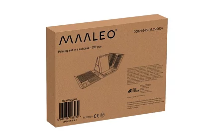 Set de artă pentru pictură - 208 piese în cutie