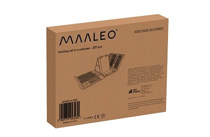 Set de artă pentru pictură - 208 piese în cutie