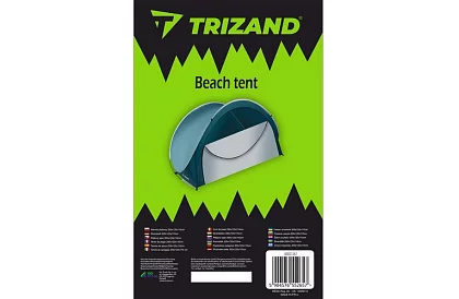 Cort de plajă auto-deschis pentru 3 persoane – 200 × 120 × 110 cm