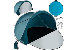 Cort de plajă auto-deschis pentru 3 persoane – 200 × 120 × 110 cm