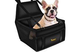 Geanta de transport pentru animalul dumneavoastră pe scaunul mașinii