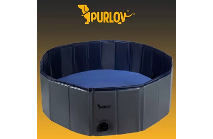 Piscină pliabilă pentru câine - 100 x 30 cm